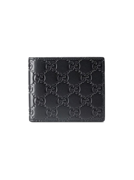 Gucci - Gucci Signature wallet - men - Leather - One Size - Black