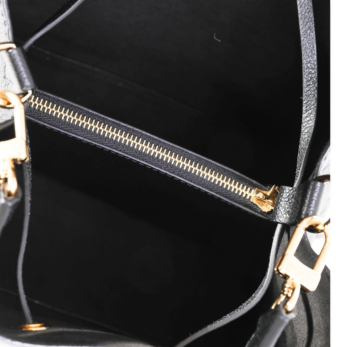 LOUIS VUITTON Black Monogram Empreinte NeoNoe