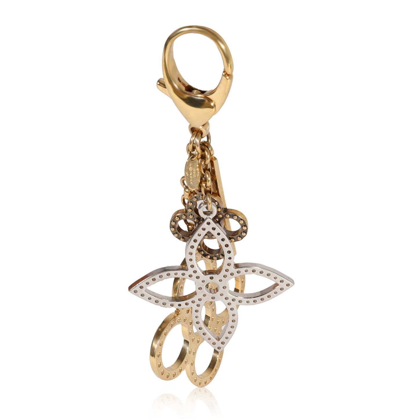 Louis Vuitton  Gold & Sier Tapage Bag Charm