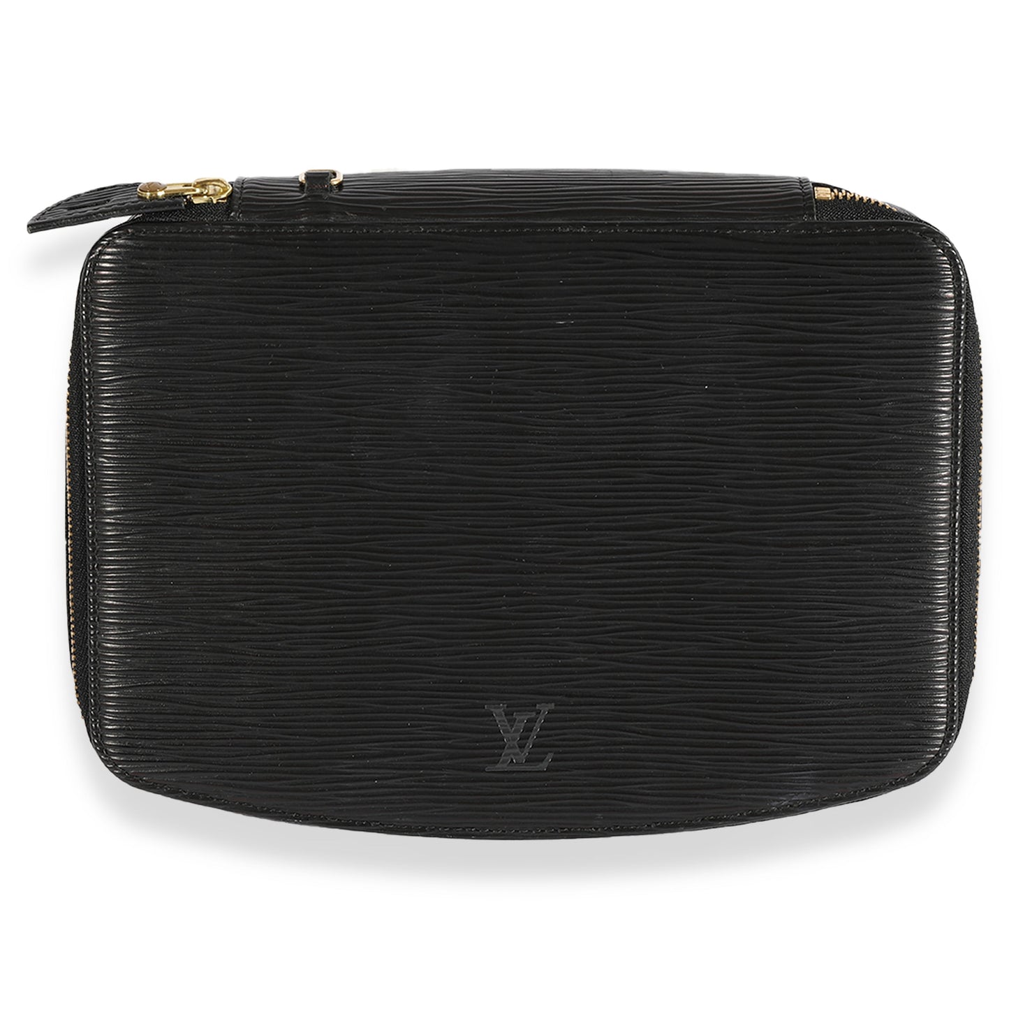 Louis Vuitton  Black Epi Leather Monte-Carlo Travel Jewelry Case