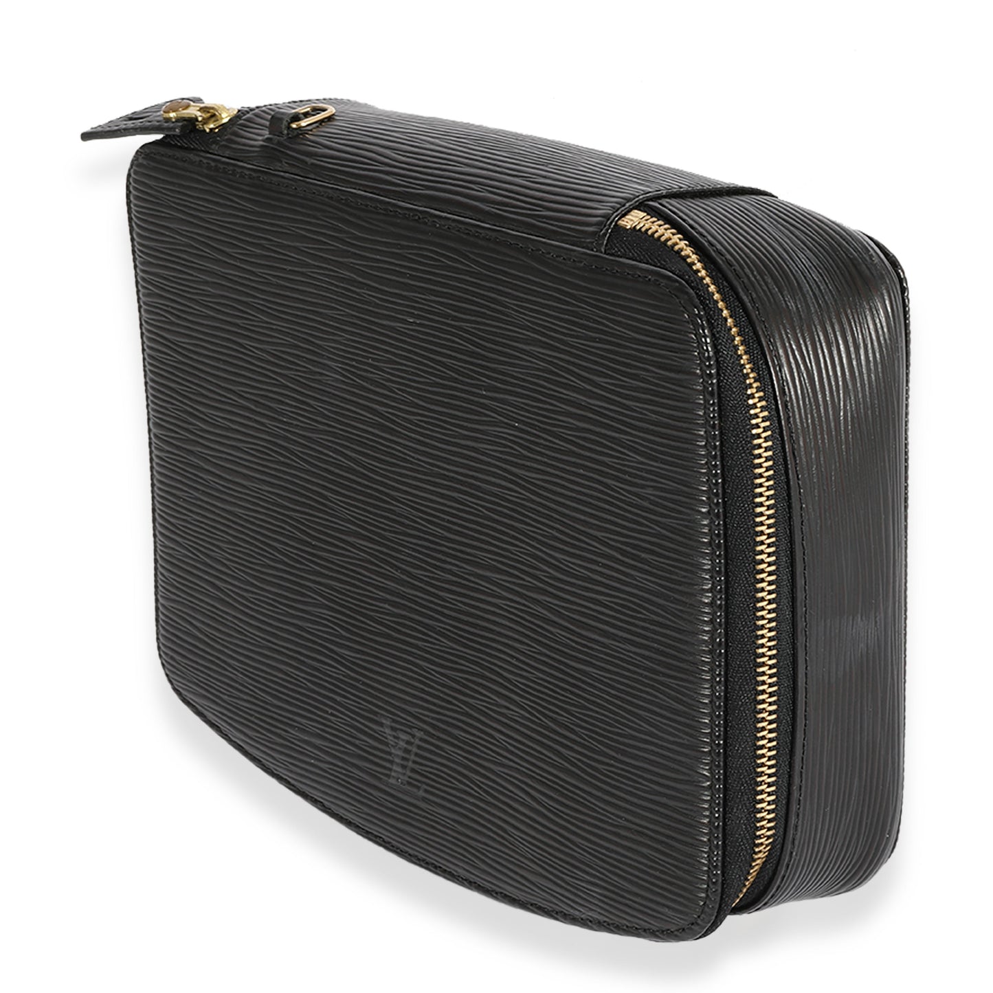 Louis Vuitton  Black Epi Leather Monte-Carlo Travel Jewelry Case