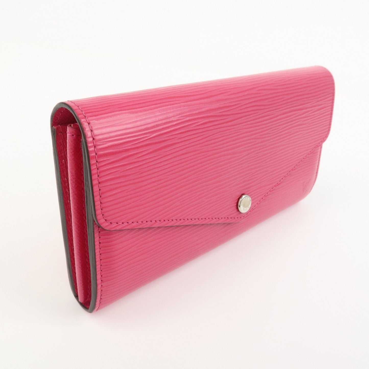 Louis Vuitton Epi Portefeuille Sarah Long Wallet Fuchsia M60580