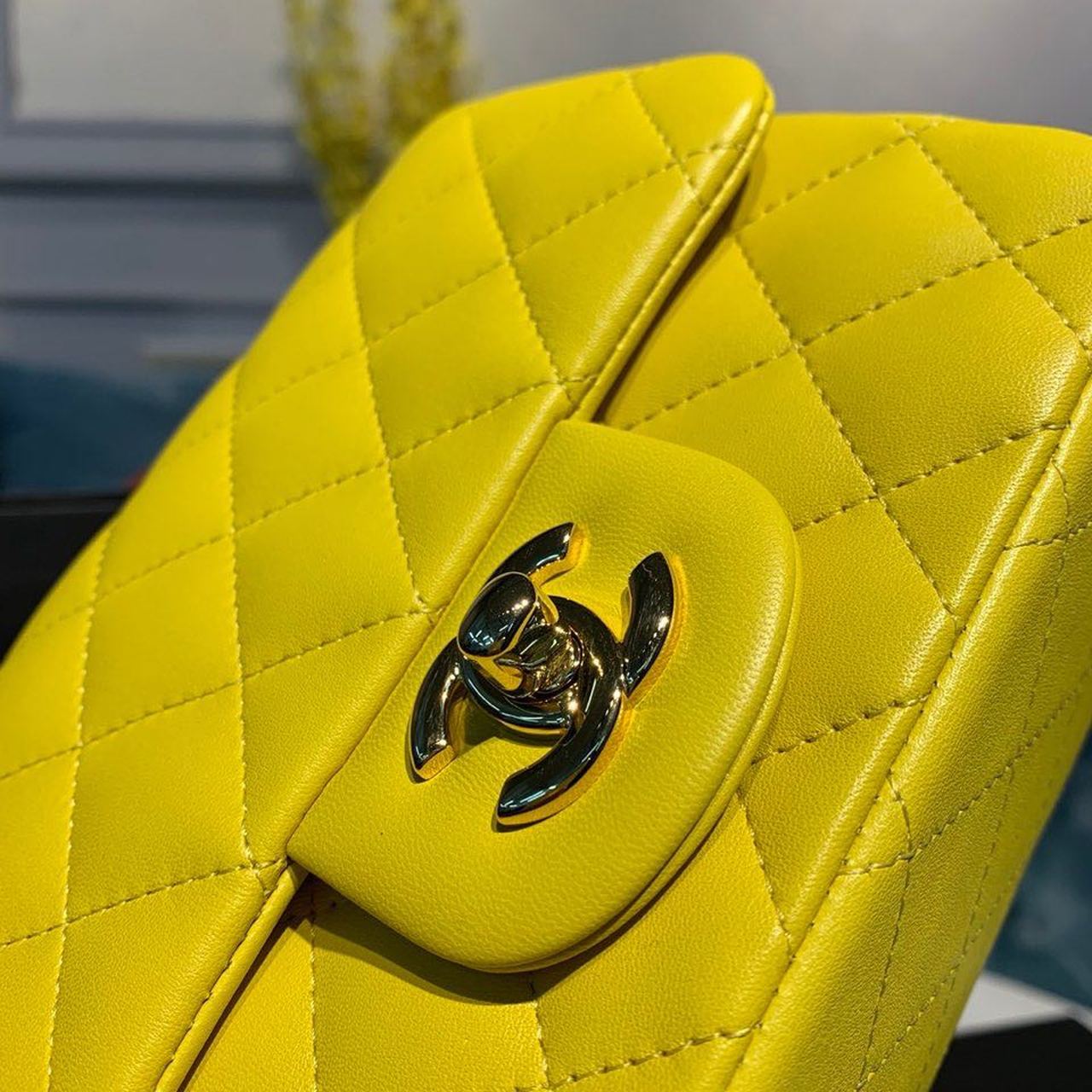 CHLMini Top Qualityap Bag Yellow For Women Bags, Shoulder And Crossbody Bags 6.7in/17cm A35200