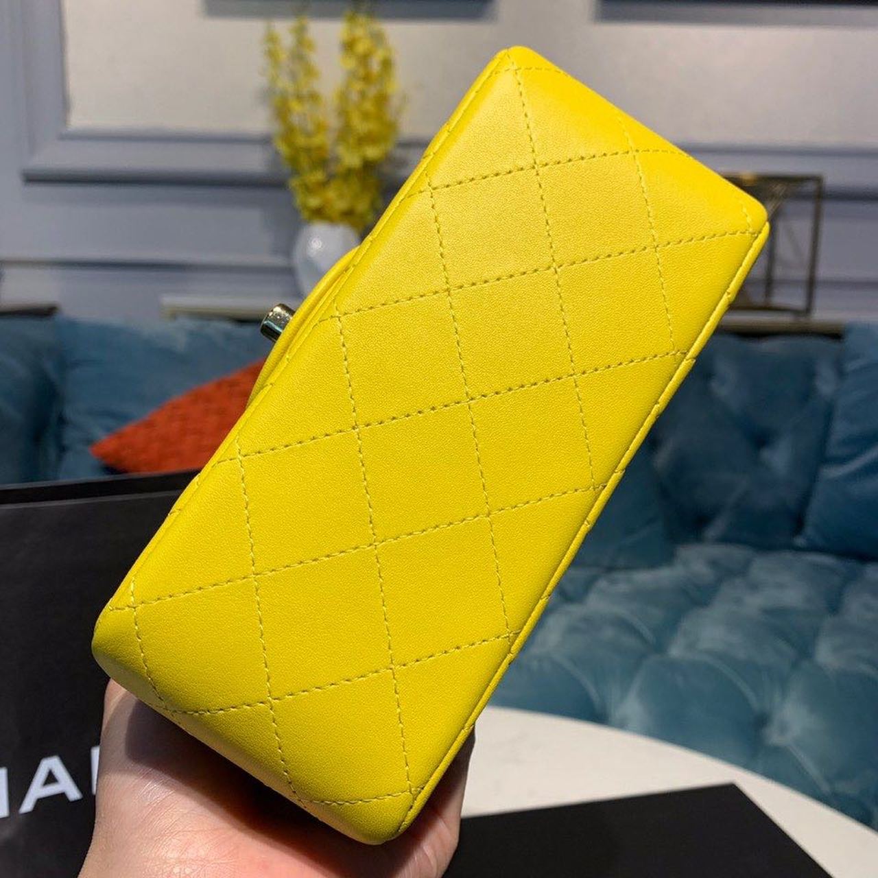 CHLMini Top Qualityap Bag Yellow For Women Bags, Shoulder And Crossbody Bags 6.7in/17cm A35200