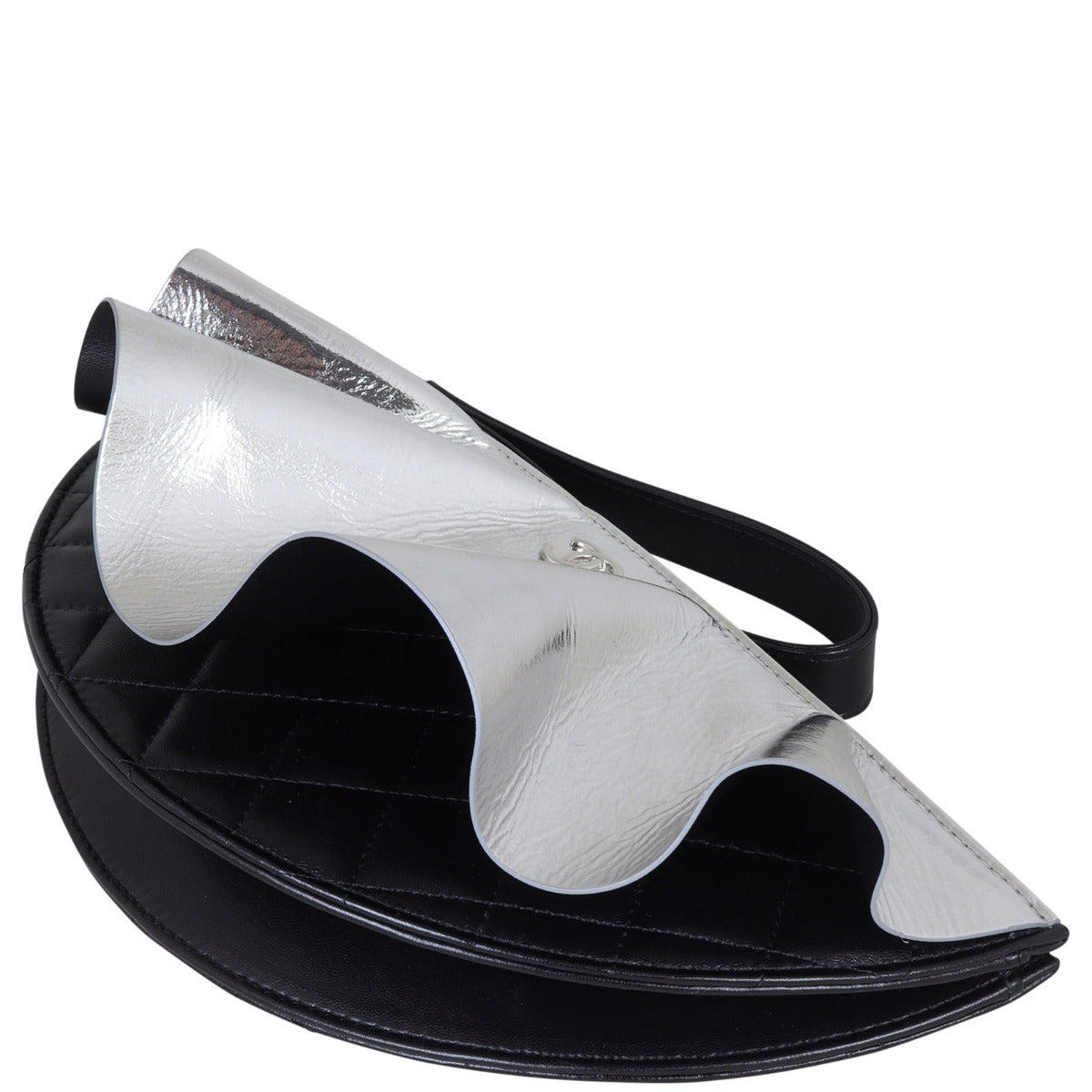 Chanel Coco Opera Metallic Wave Clutch