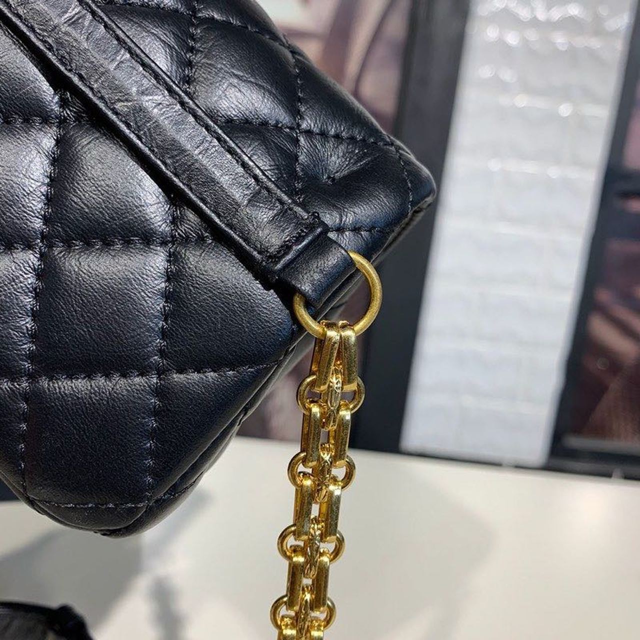 CHLReissue 2.55 Waist Belt Bag Black For Women Bags, Shoulder And Crossbody Bags 6.7in/17cm