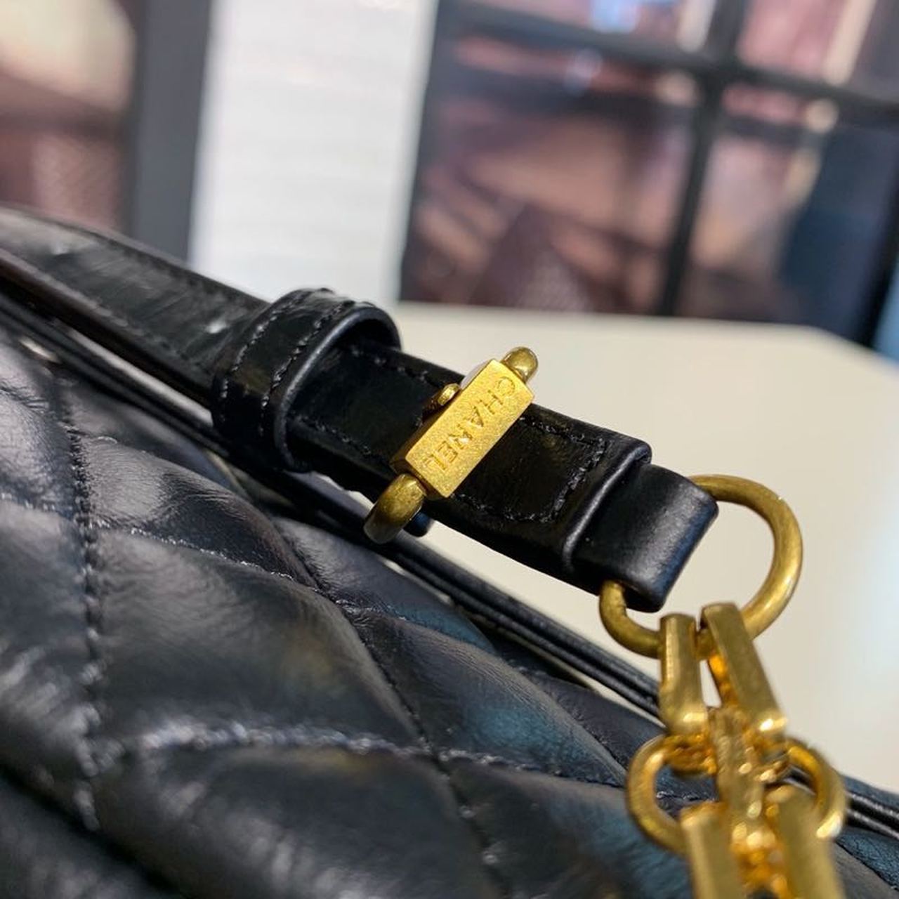 CHLReissue 2.55 Waist Belt Bag Black For Women, Women’s Bags, Shoulder And Crossbody Bags 6.7in/17cm