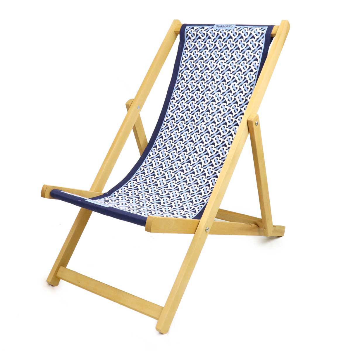 Burberry Monogram Cotton Folding Chair