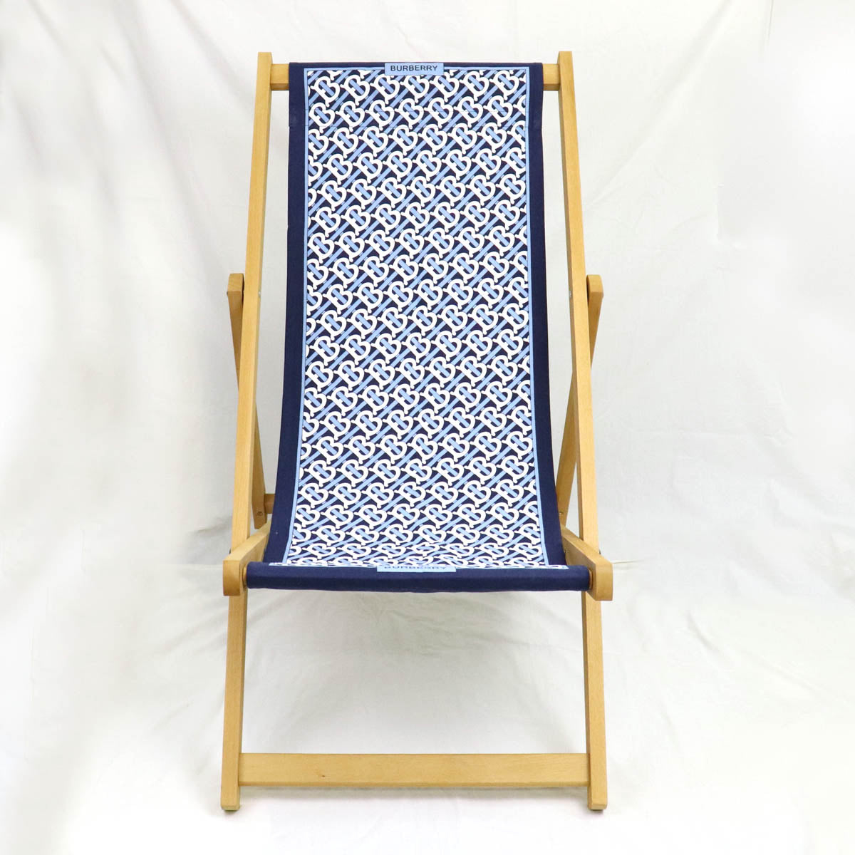 Burberry Monogram Cotton Folding Chair