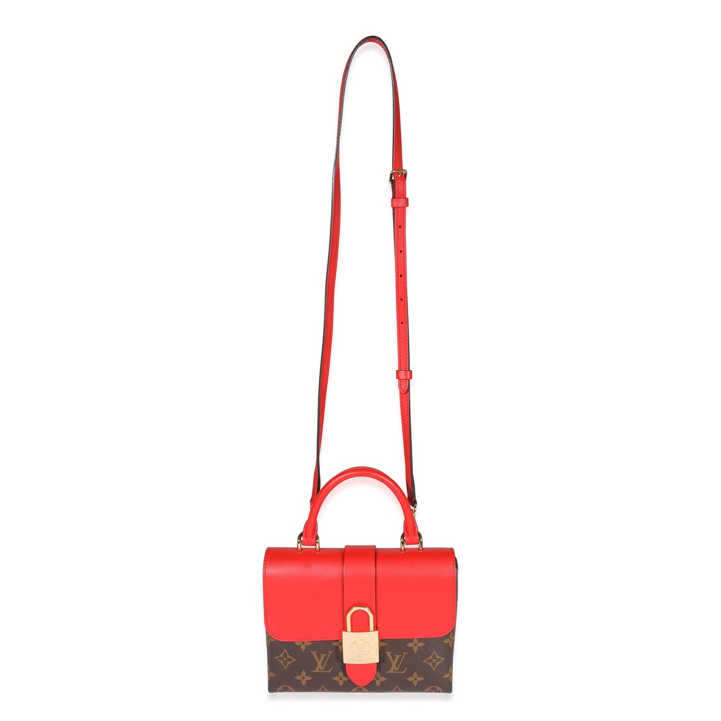 Louis Vuitton  Monogram Canvas & Coquelicot Locky BB