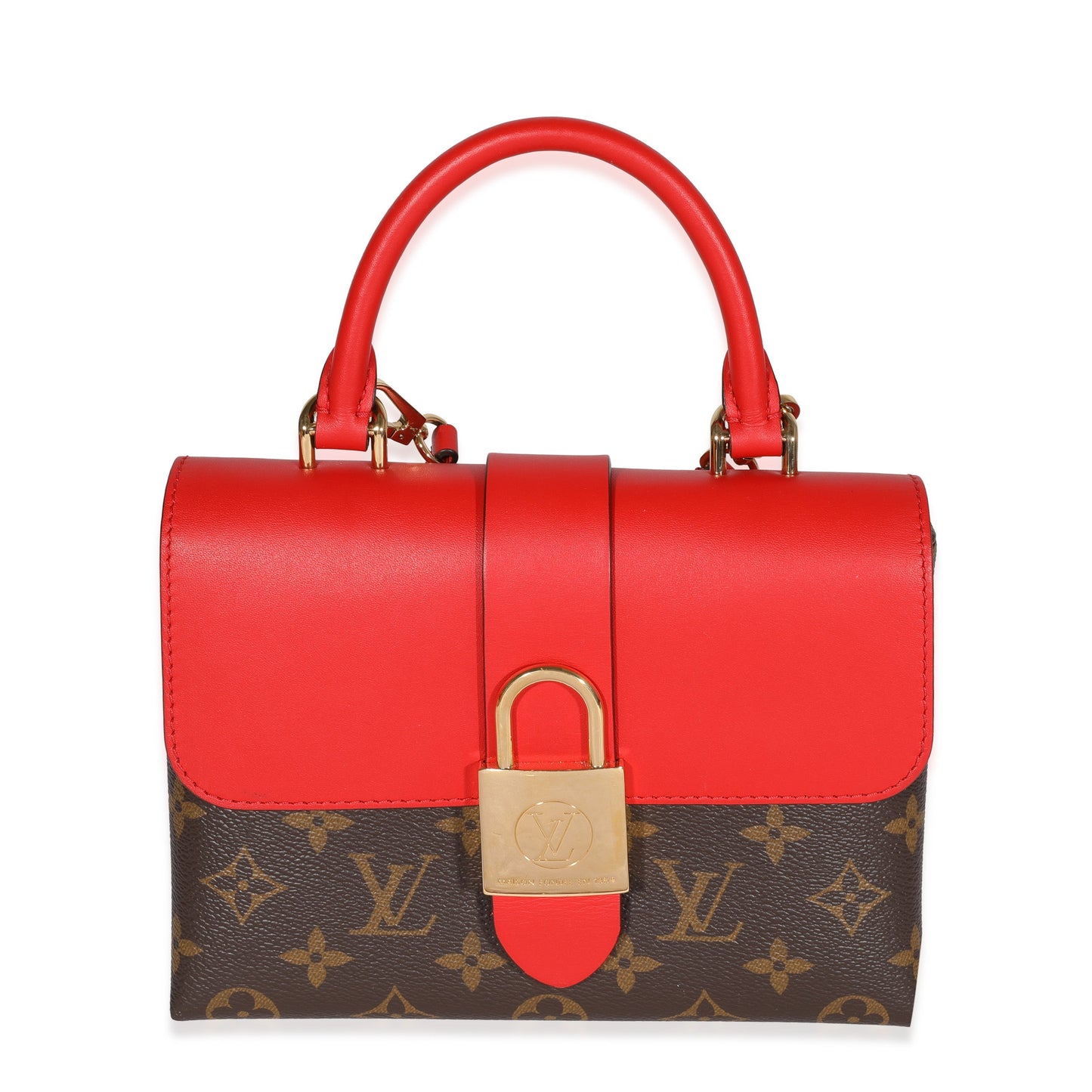 Louis Vuitton  Monogram Canvas & Coquelicot Locky BB