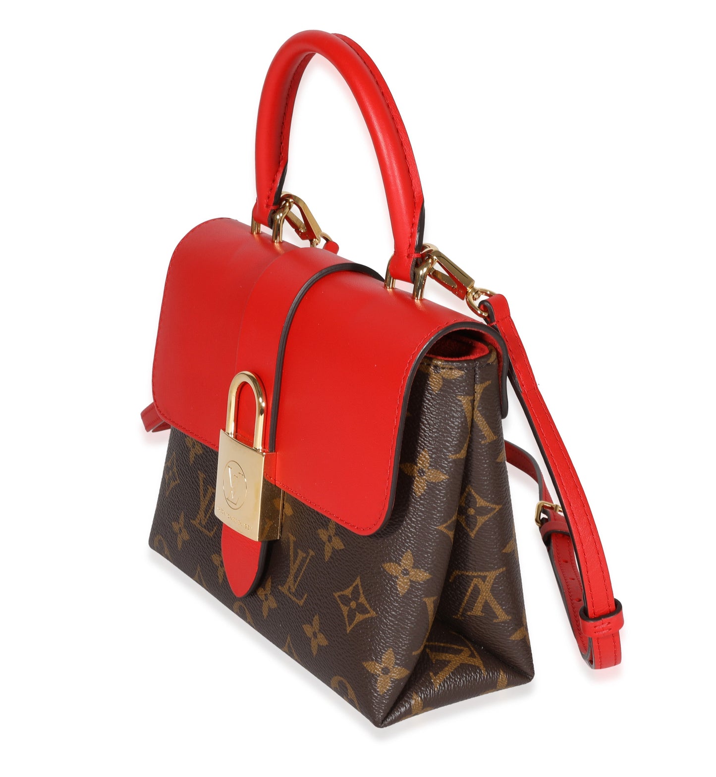 Louis Vuitton  Monogram Canvas & Coquelicot Locky BB