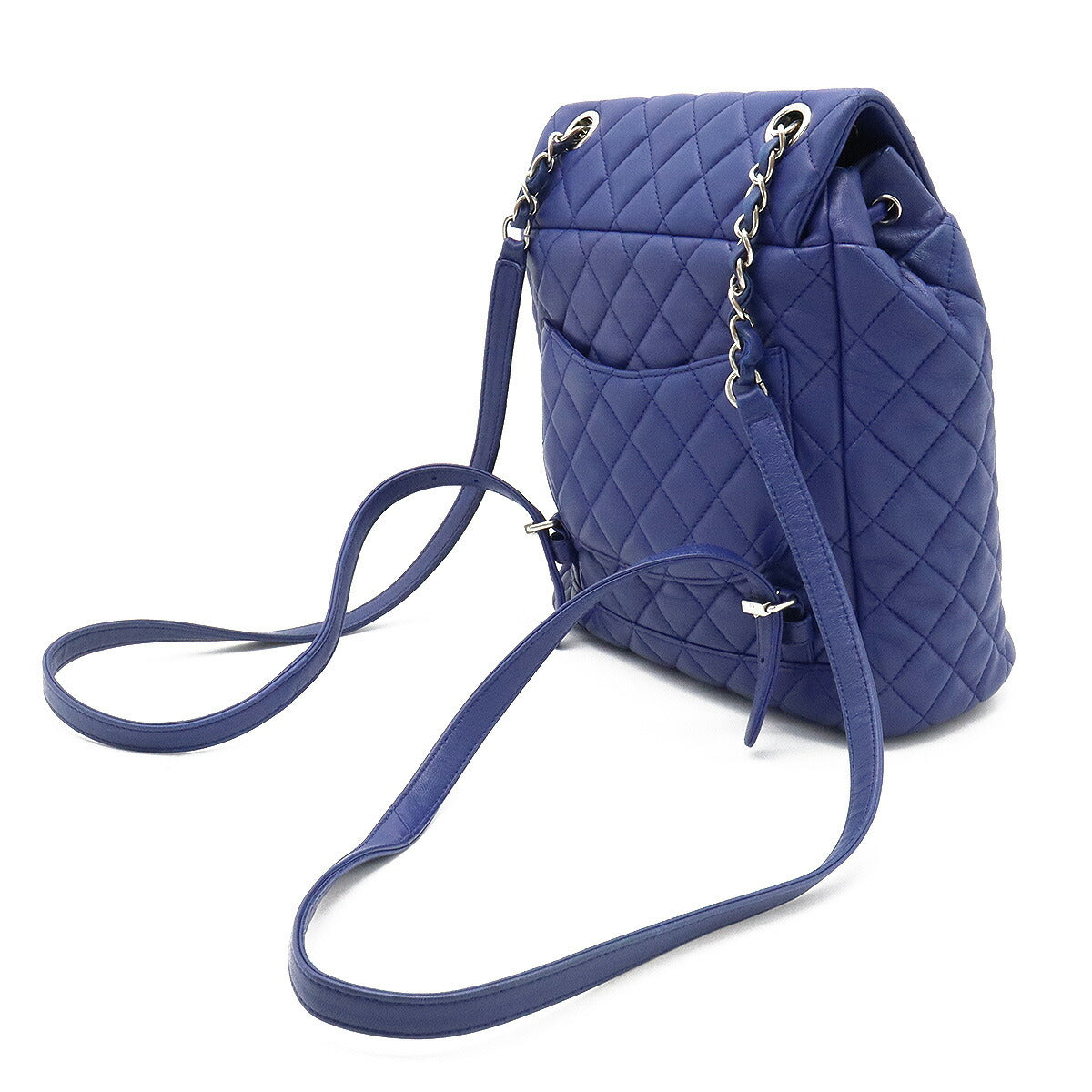 Chanel Lambskin Matelassé Coco Mark Backpack A91121