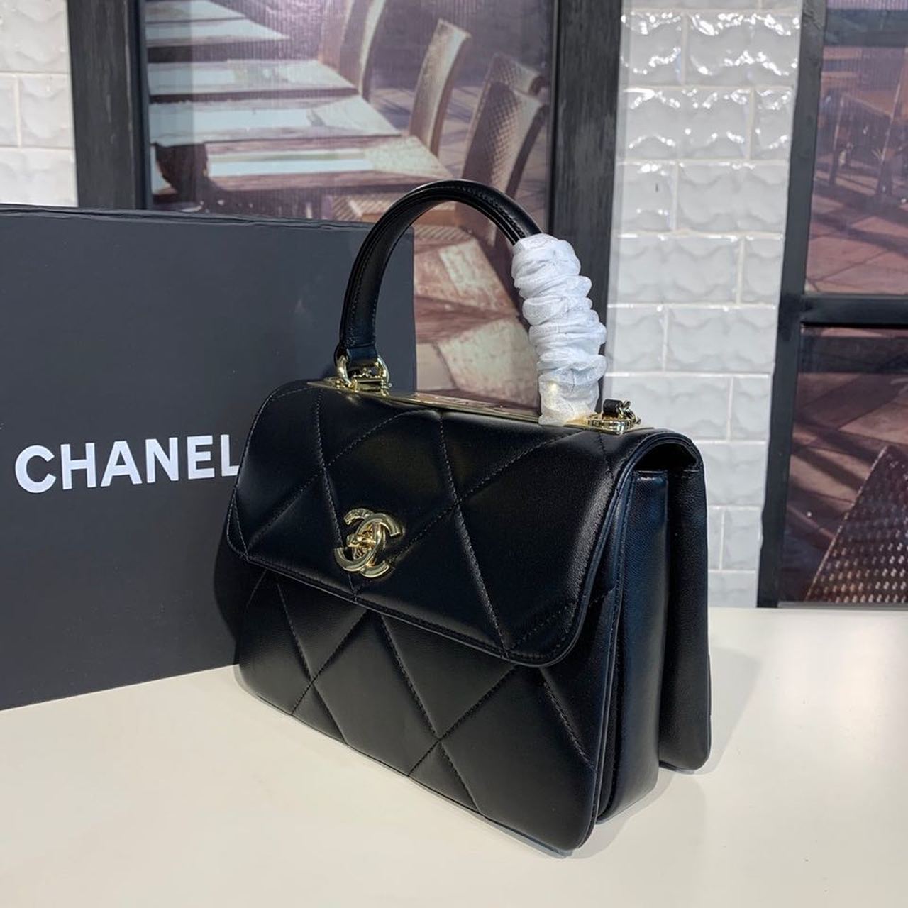 CHLTrendy CHLBag Black For Women, Women’s Handbags, Shoulder And Crossbody Bags 10in/26cm