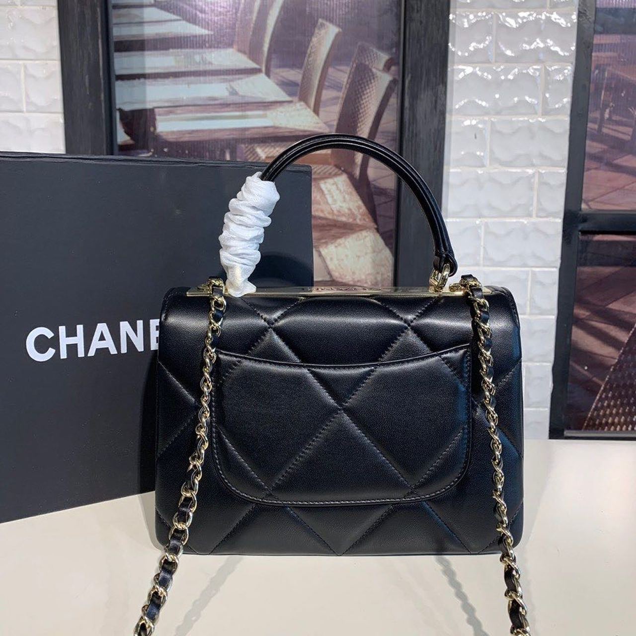 CHLTrendy CHLBag Black For Women, Women’s Handbags, Shoulder And Crossbody Bags 10in/26cm
