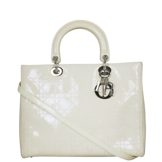 Dior Lady Dior Large Patent