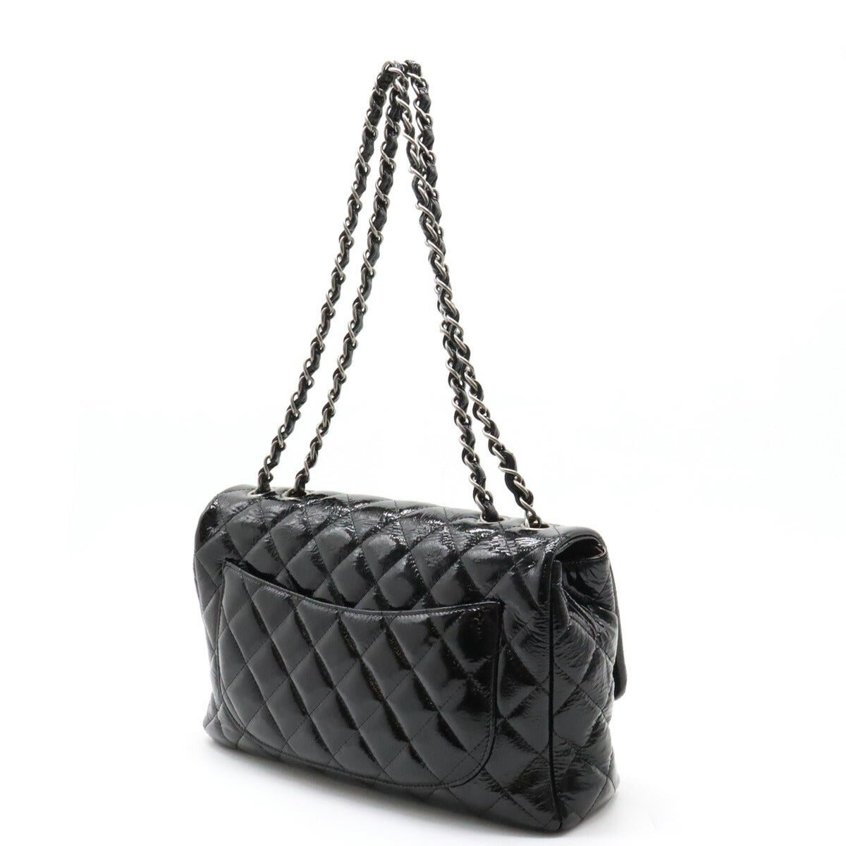 Chanel Matelassé30 Patent Leather Shoulder Bag