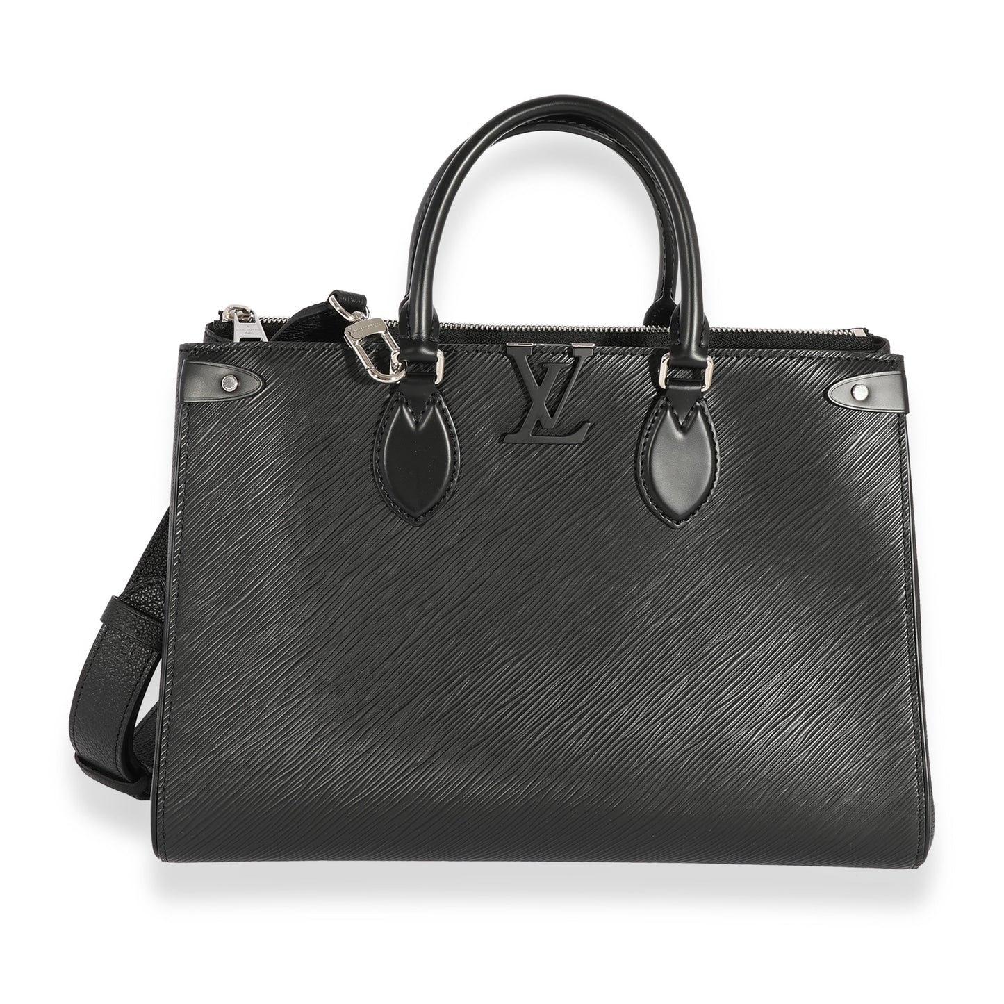 Louis Vuitton  Black Epi Leather Grenelle MM Tote
