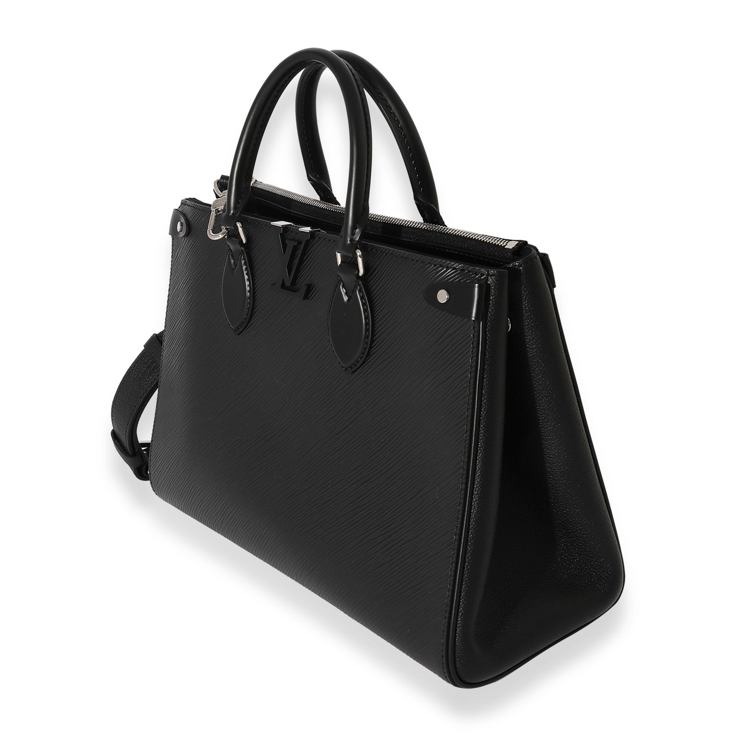Louis Vuitton  Black Epi Leather Grenelle MM Tote