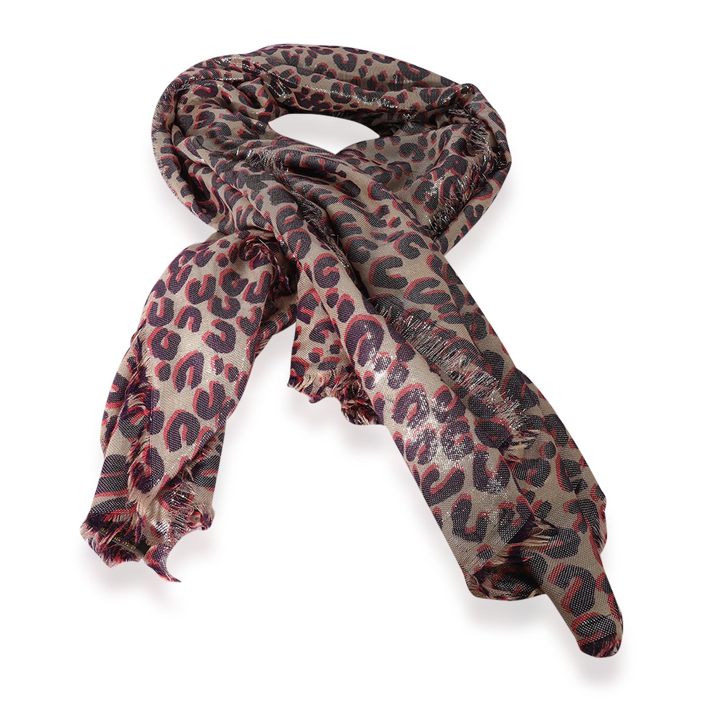 Louis Vuitton  Multicolor Leopard Stefan Spro  Stole
