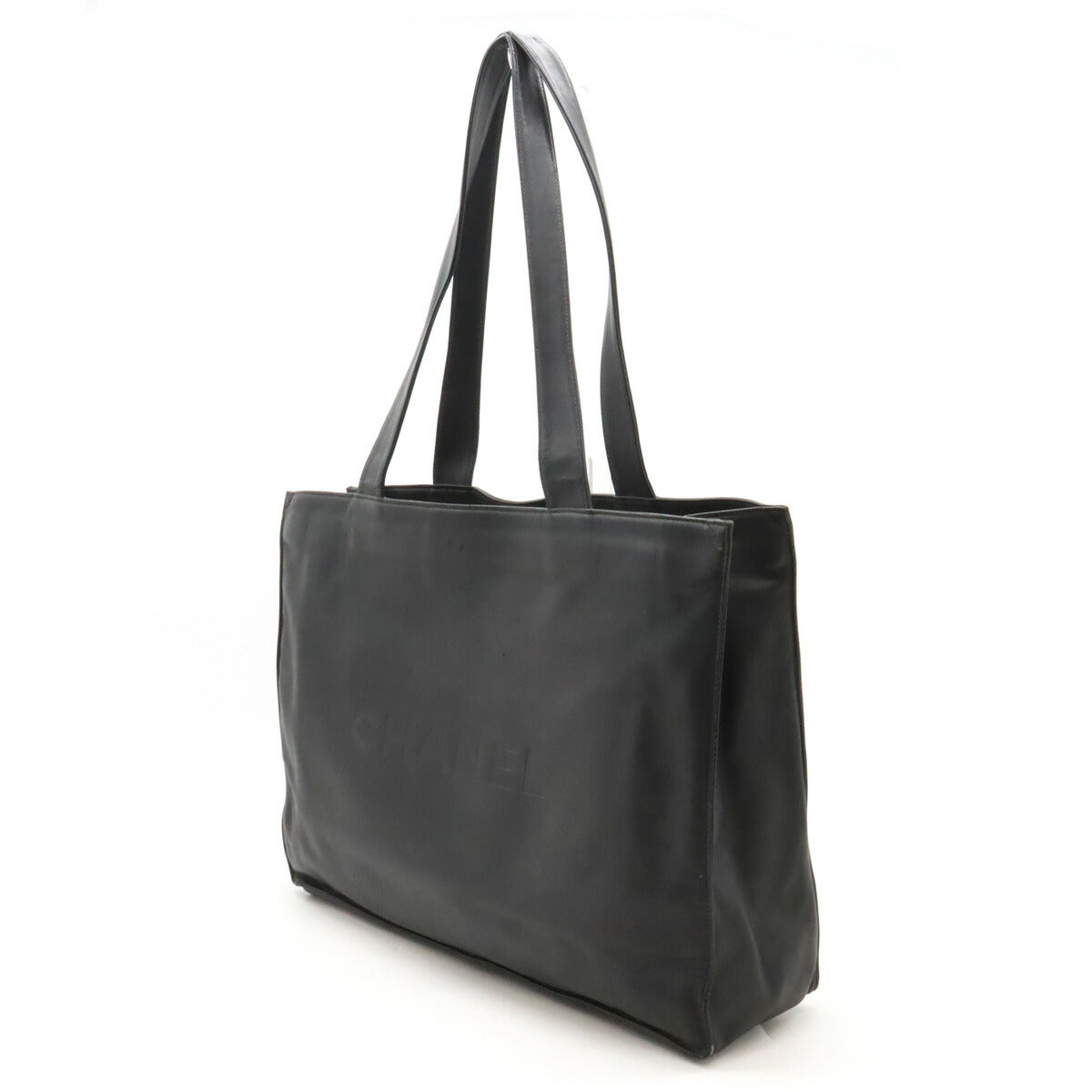 Chanel Calfskin Coco Mark 2way Tote Bag