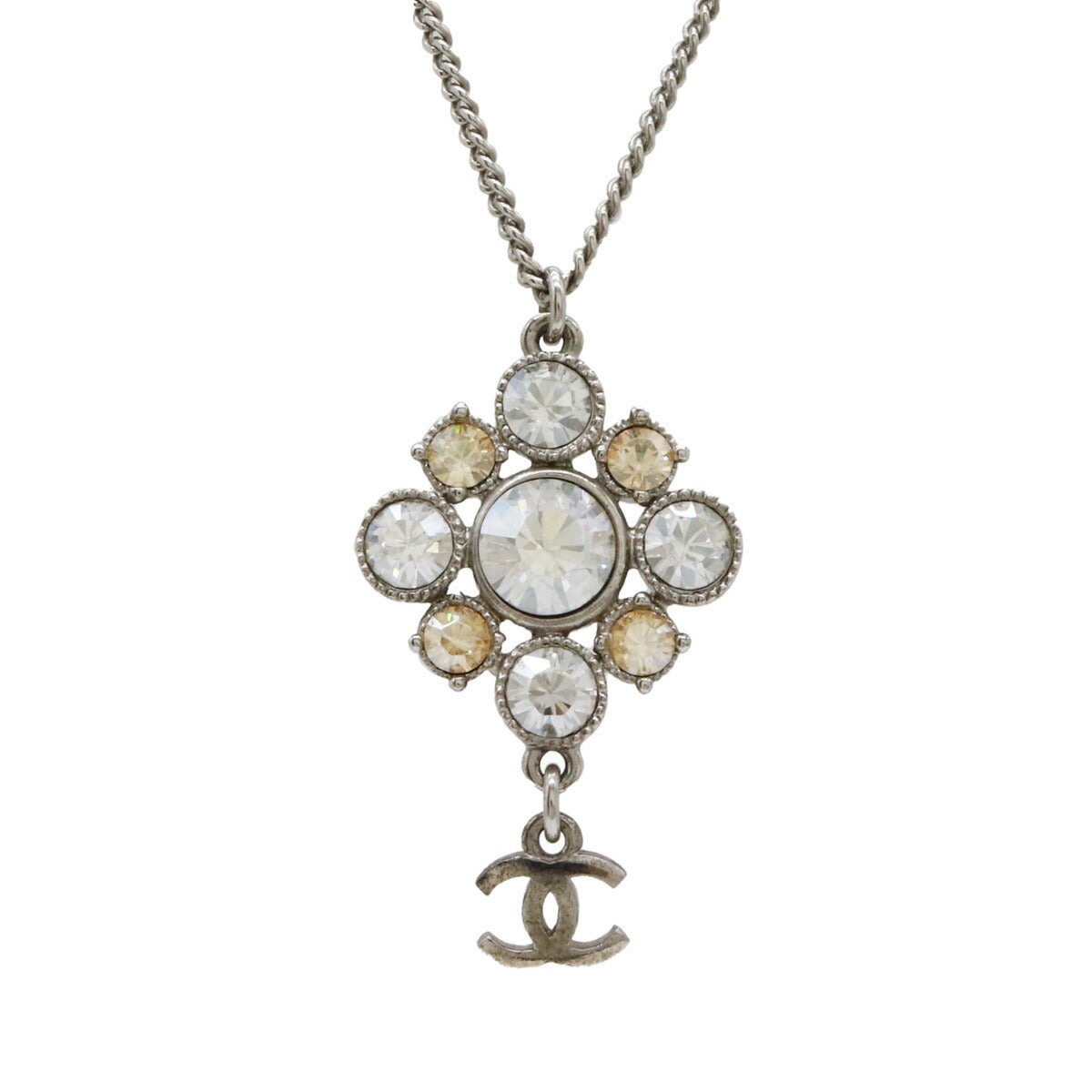 Chanel Metal Coco Mark Necklace Pendant C11V