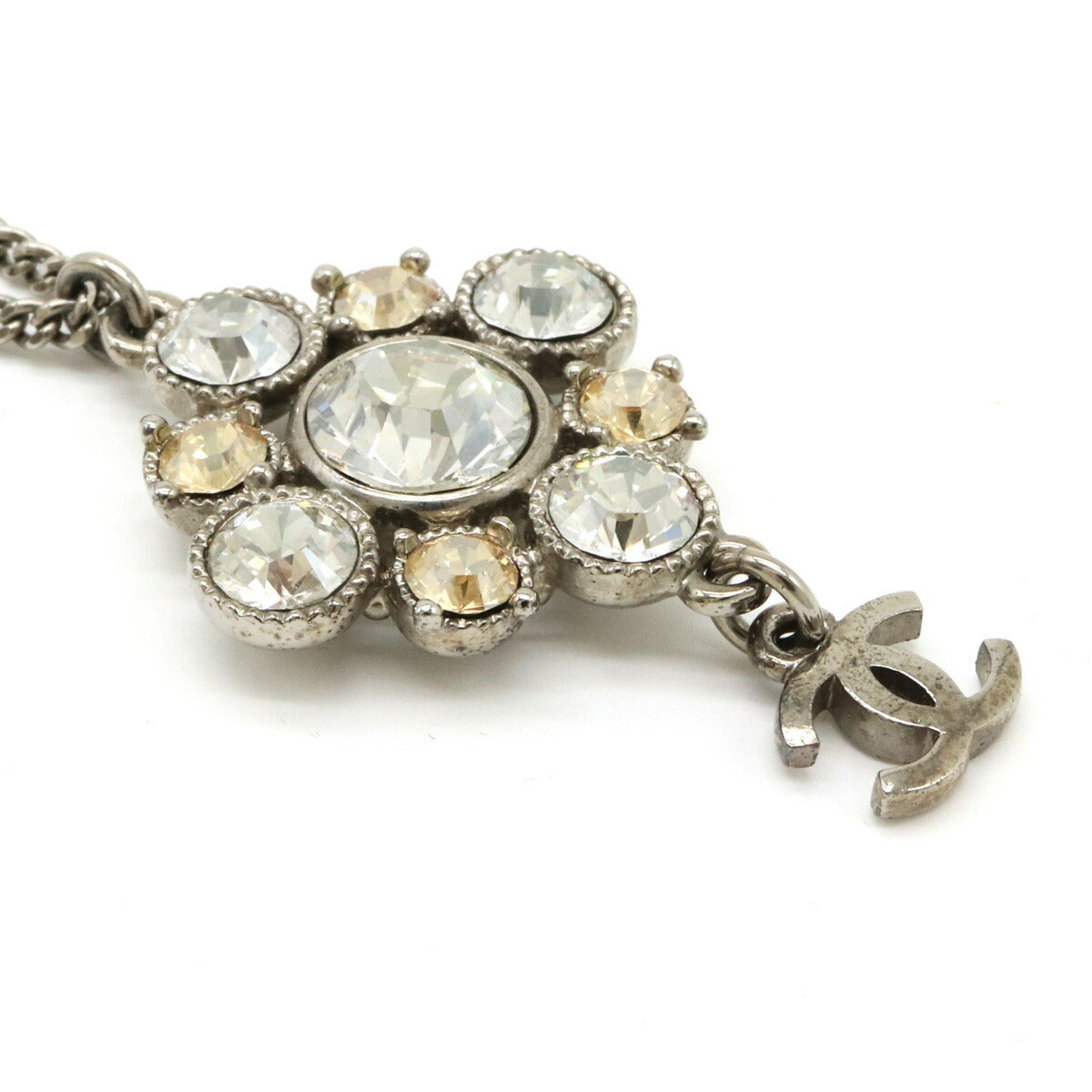 Chanel Metal Coco Mark Necklace Pendant C11V