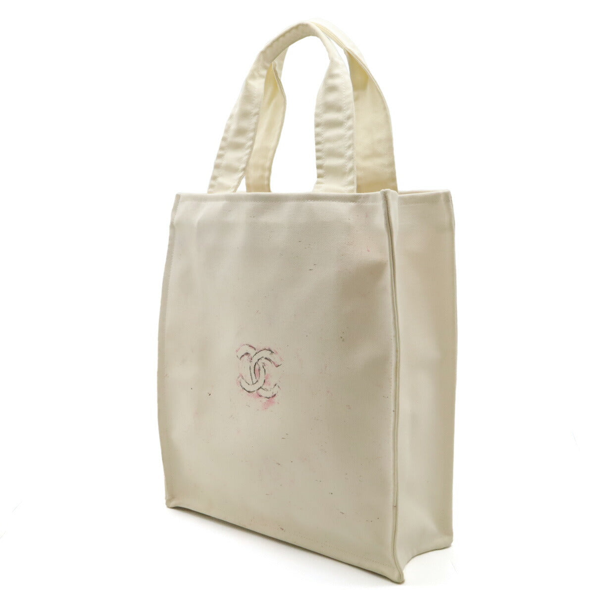 Chanel Canvas Miami Cruise Line Coco Mark 2way Tote Bag A46069