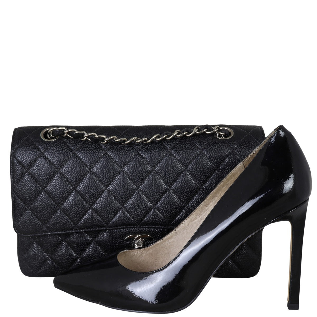 Chanel Classic Double Flap Medium | Black 6 Series