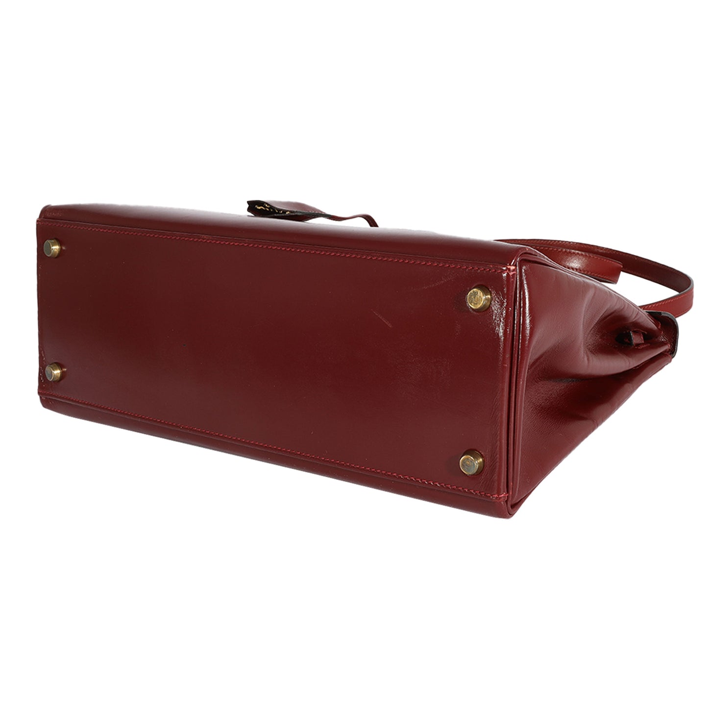 Hermes Kelly 32   Bordeaux Box