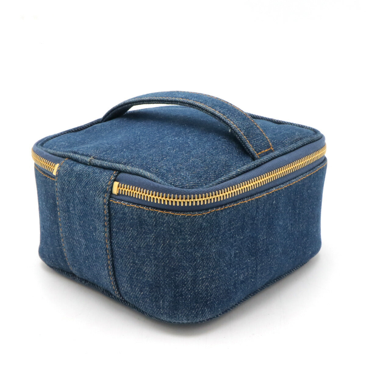 Chanel Coco Mark Denim Vanity Bag