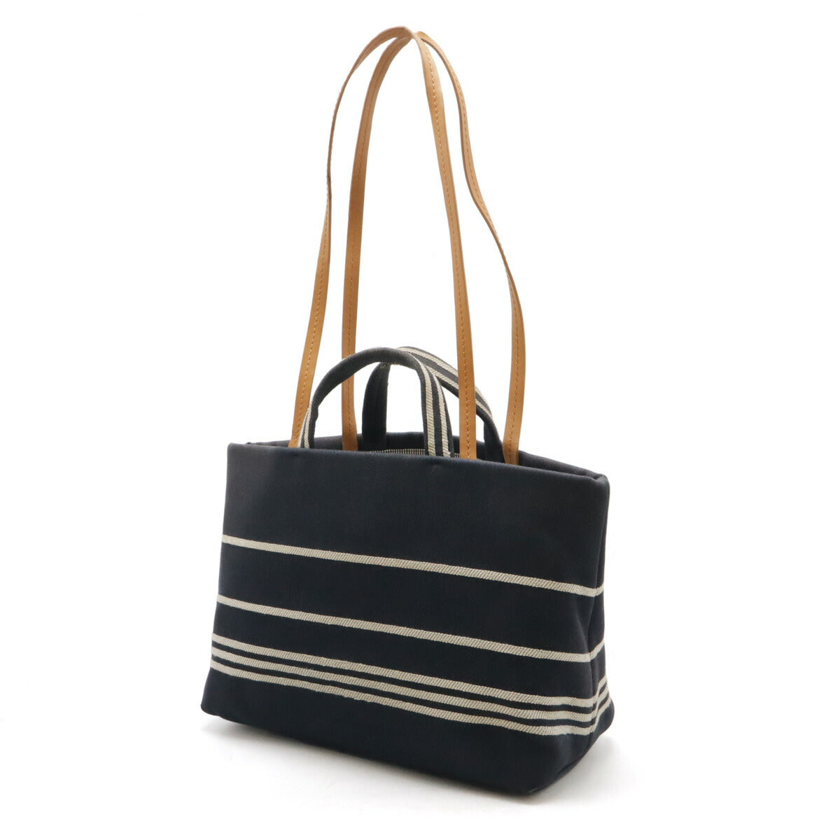 Chanel Coco Mark Shopping 2way Bag Canvas Bag