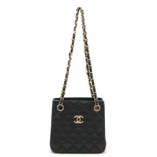 Chanel Matelassé Caviar Leather Shoulder Bag