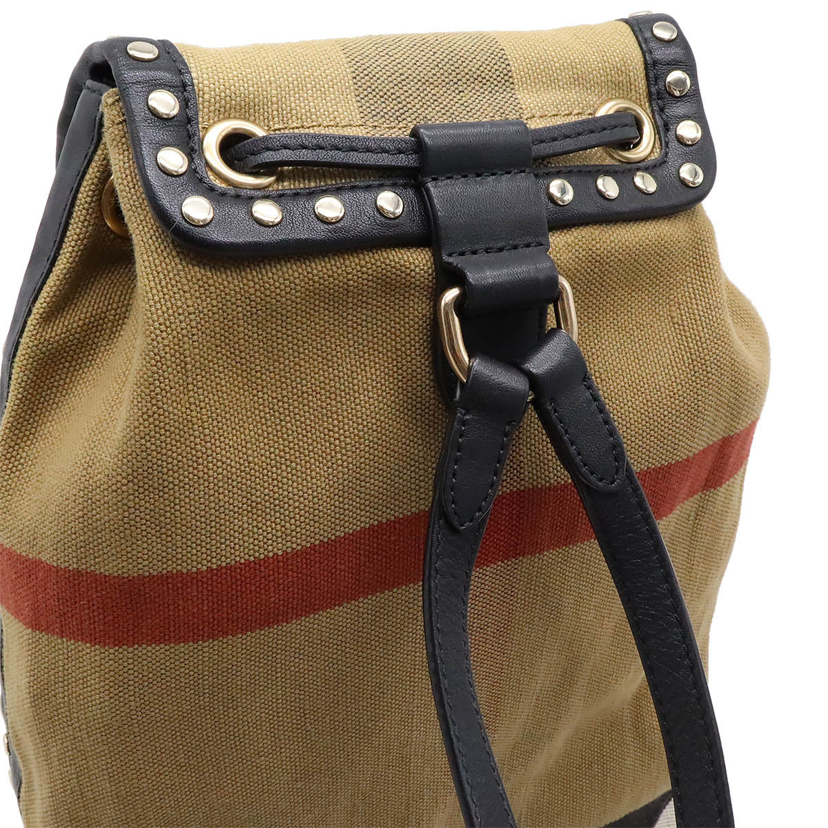 Burberry Canvas Leather Backpack