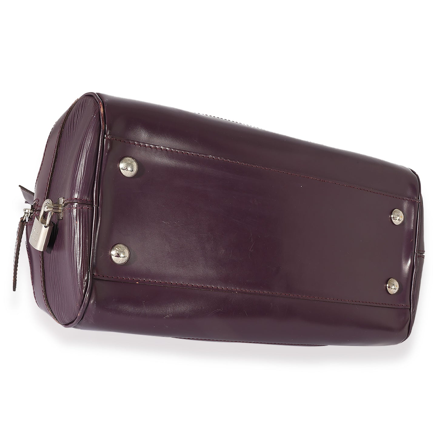 Louis Vuitton  Purple Epi Bowling Montaigne PM