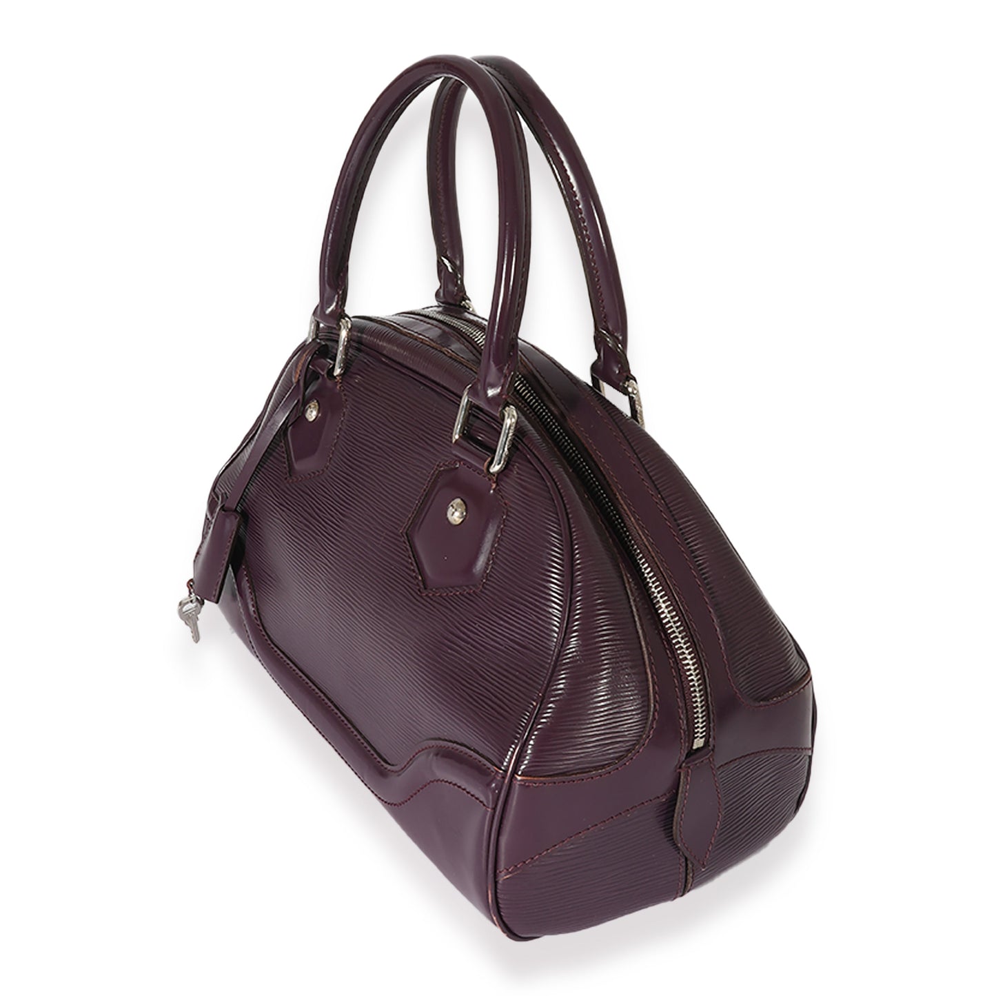 Louis Vuitton  Purple Epi Bowling Montaigne PM