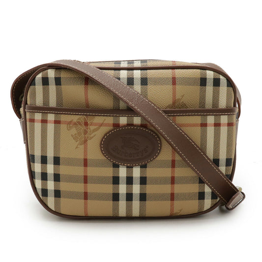 Burberry PVC Leather Shoulder Bag