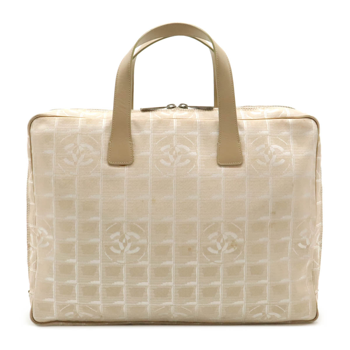 Chanel Nylon Jacquard New Travel Line Briefcase A15974