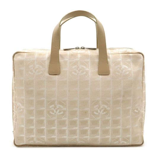 Chanel Nylon Jacquard New Travel Line Briefcase A15974