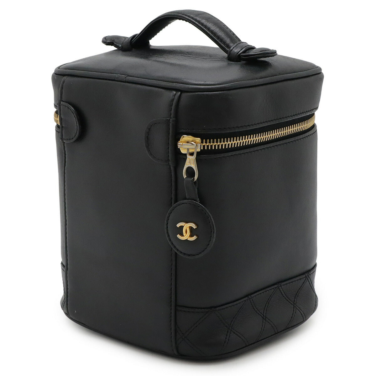 Chanel Bicolore Leather Vanity Bag