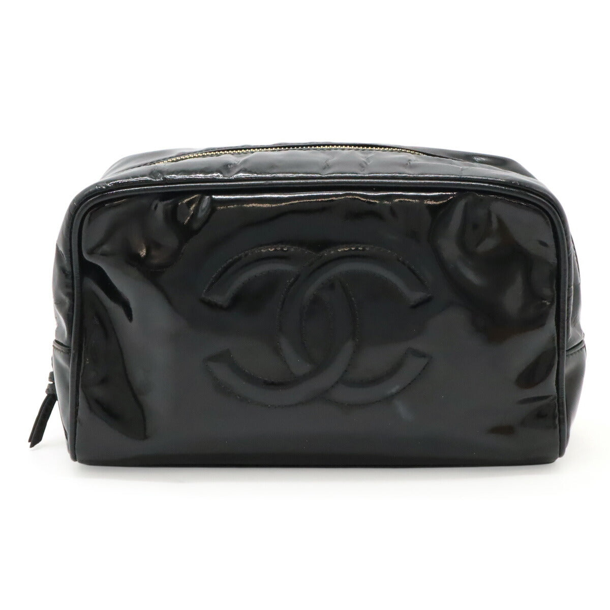 Chanel Patented Leather Pouch
