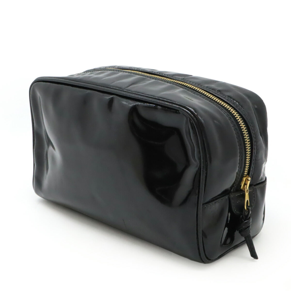 Chanel Patented Leather Pouch