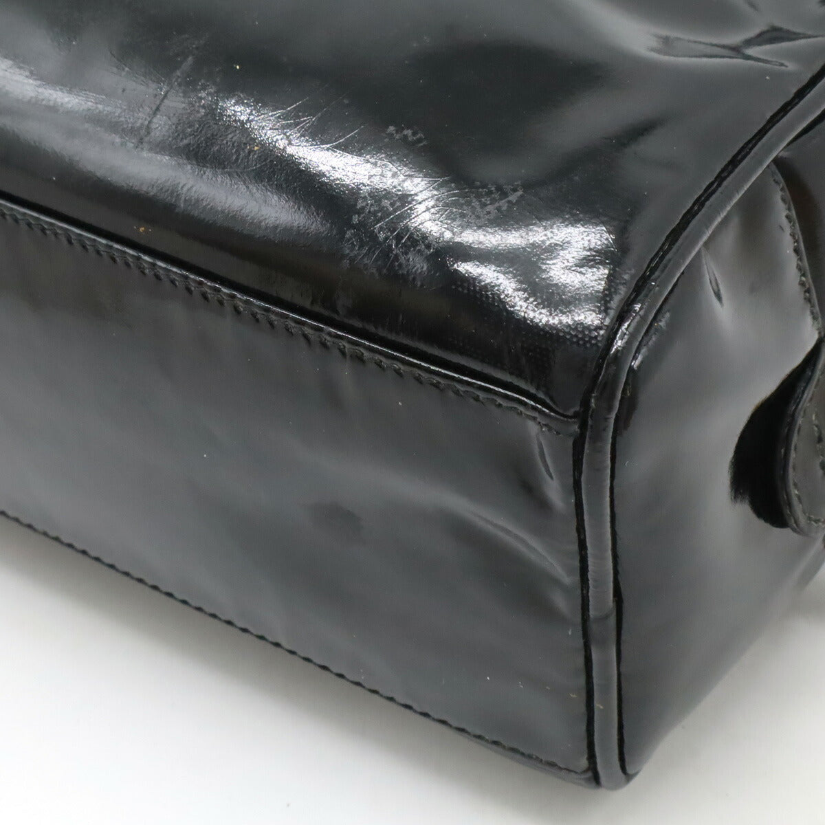Chanel Patented Leather Pouch