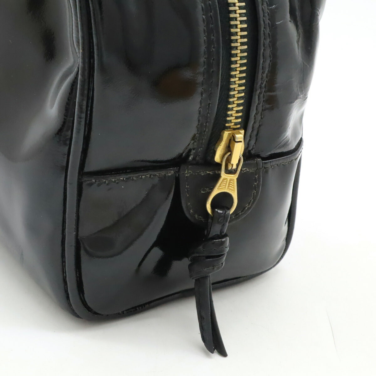 Chanel Patented Leather Pouch