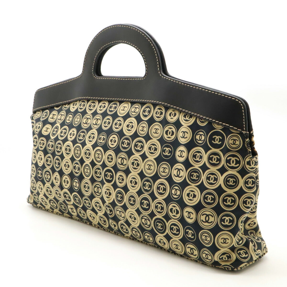 Chanel Coco Mark Cotton Handbag