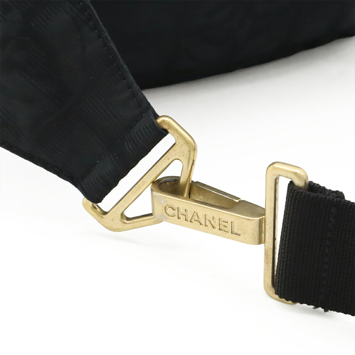 Chanel New Travel Line Jacquard 2way Waist Bag