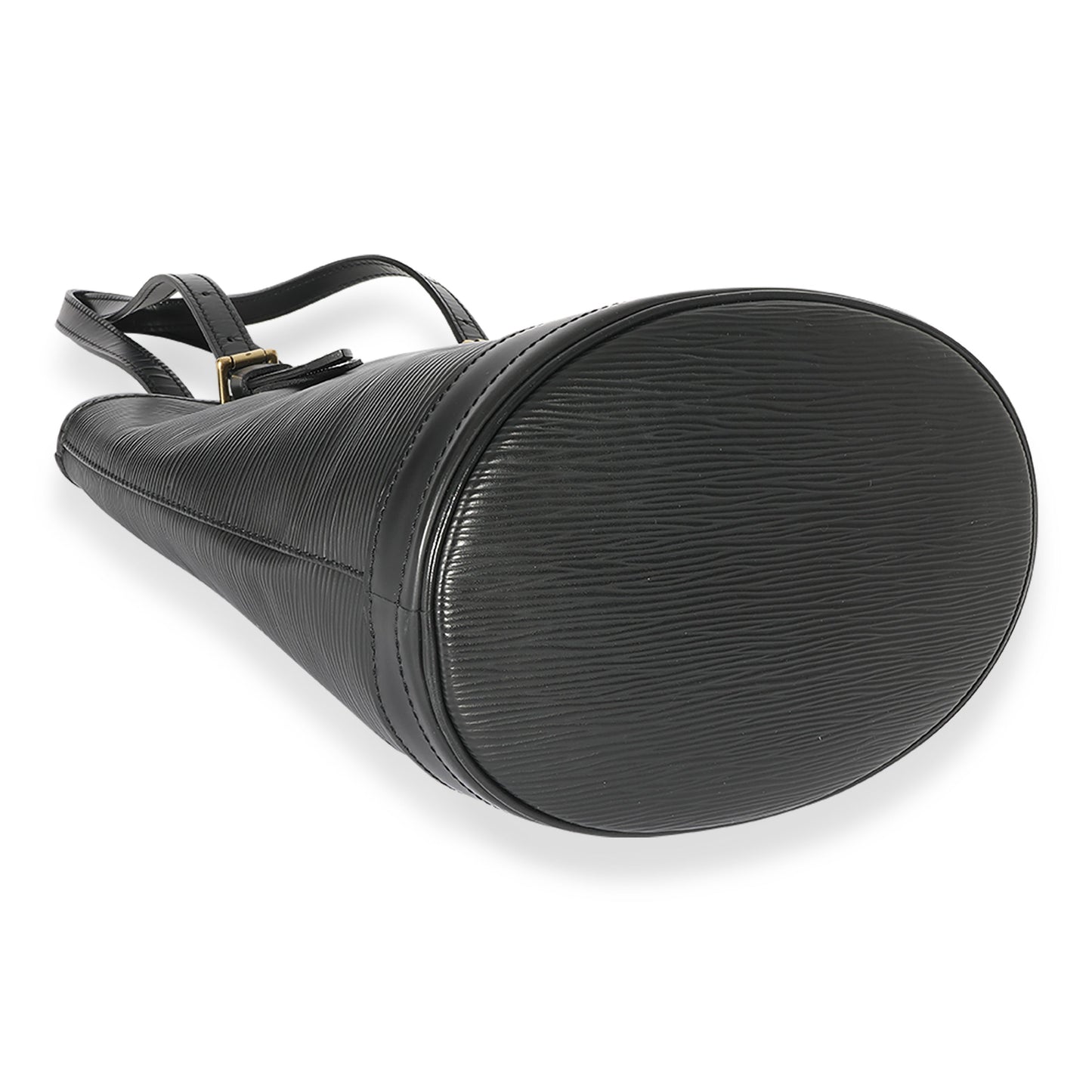 Louis Vuitton  Black Epi Leather Petit Bucket Bag
