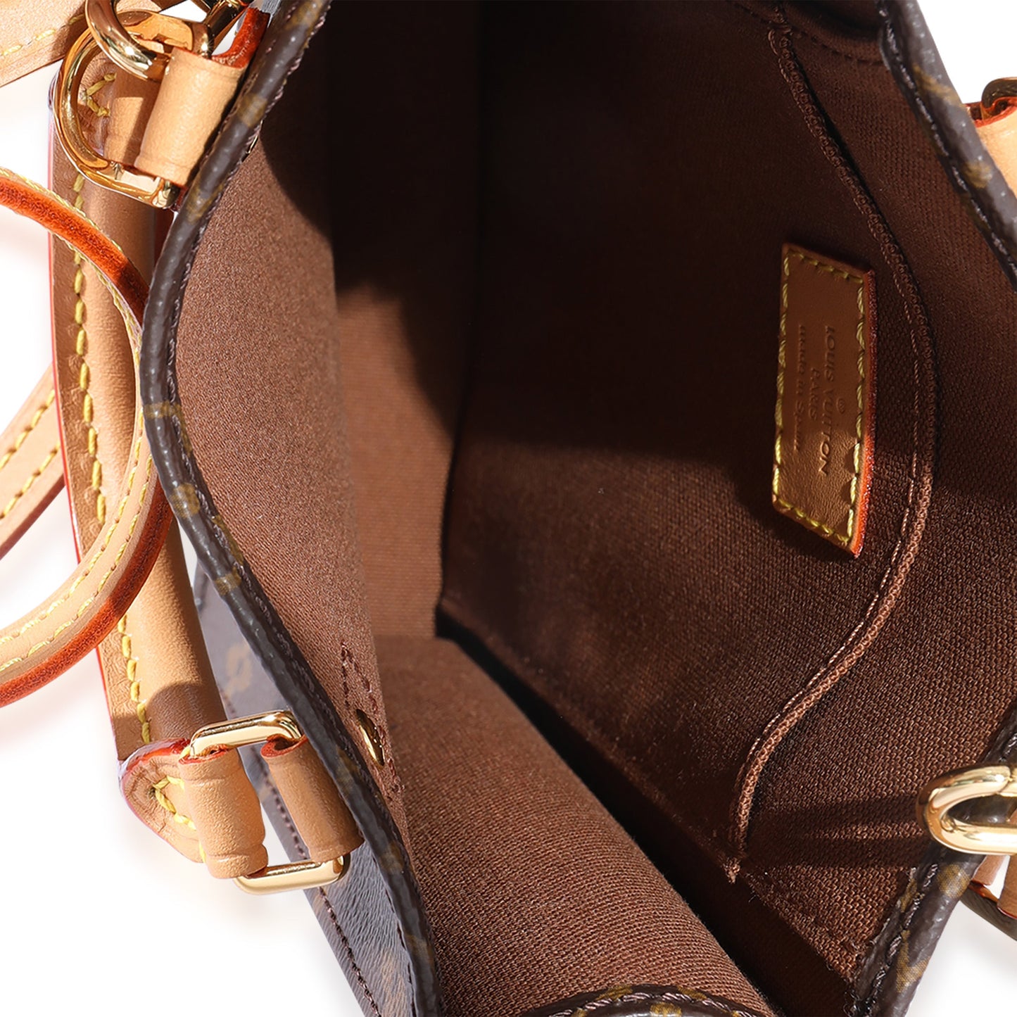Louis Vuitton  Monogram Canvas Petit Sac Plat