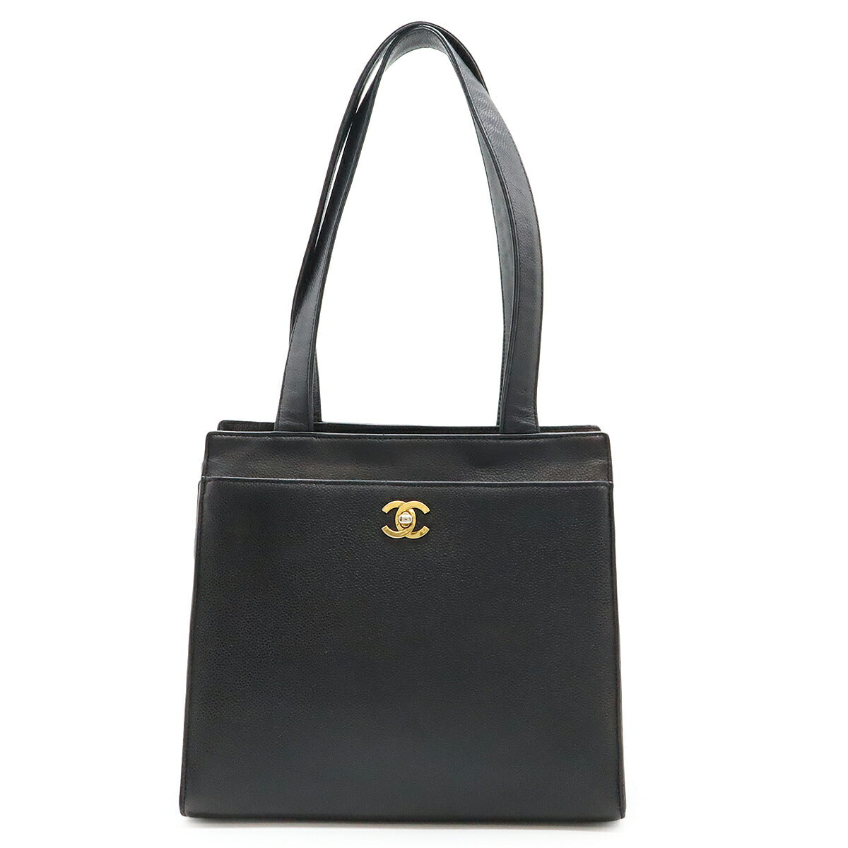 Chanel Coco Mark Caviarskin 2way Shoulder Bag