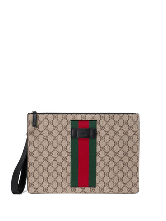 Gucci - GG Supreme men's bag - men - Nylon/Canvas - One Size - Neutrals